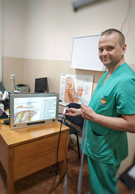 Вітаємо один з київських медзакладів з придбанням ендоскопічних камер ЛОРАН